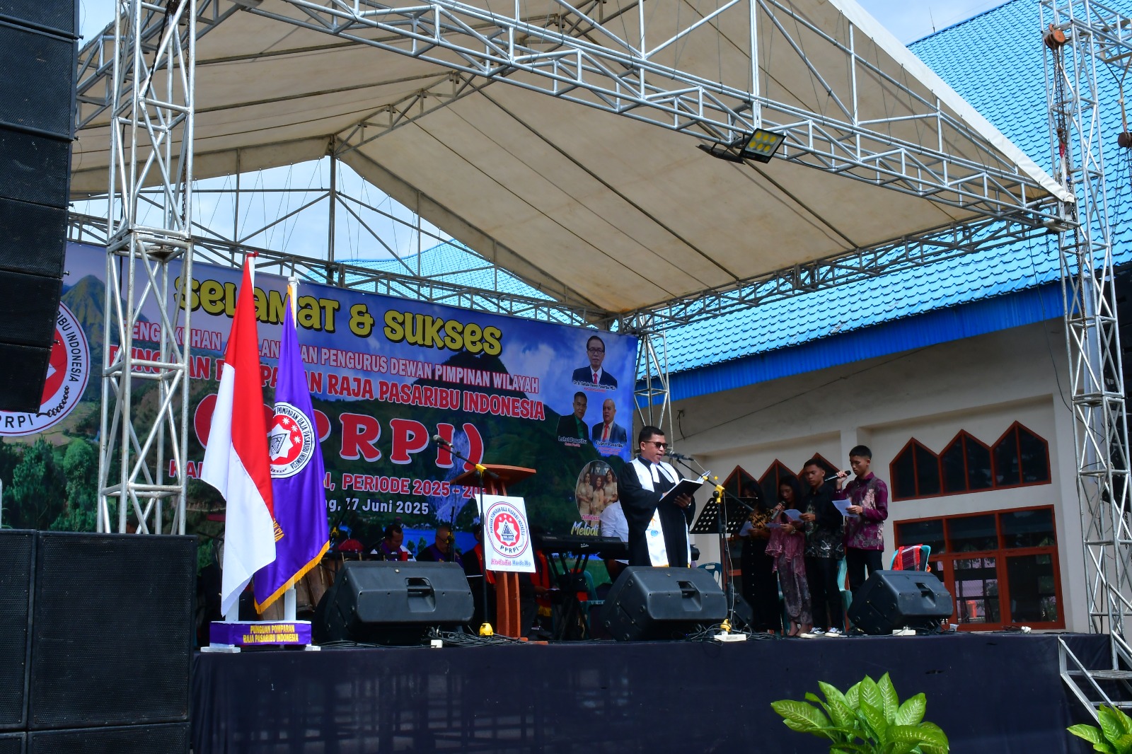 ACARA IBADAH DALAM ACARA PENGUKUHAN & PELANTIKAN PENGURUS DEWAN PIMPINAN WILAYAH PPRPI KABUPATEN DAIRI