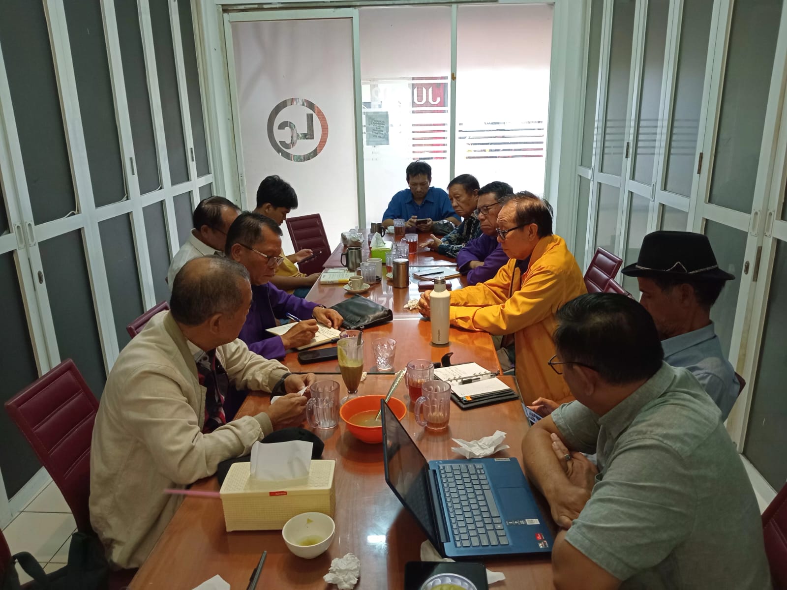 Rapat Perdana  Dewan Pimpinan Pusat di Lapo Codian